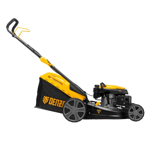 Газонокосилка бензиновая GLD-460, 146 куб.см, ширина 46 см, ручная, 7 уровней, травосборник 50 л Denzel купить в Москве с доставкой по всей России | ProtosMarket.ru