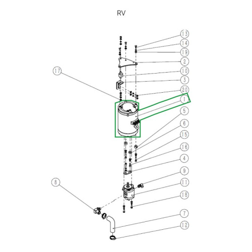 Электродвигатель масляного насоса для ричтрака RV (48V) по ценам производителя в Казани с доставкой по всей России