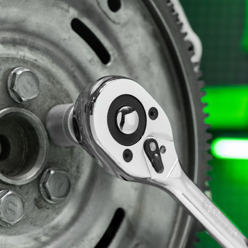 Ключ-трещотка 1/2", 45 зубьев, с быстрым сбросом, CrV, хром Сибртех купить в Москве с доставкой по всей России | ProtosMarket.ru