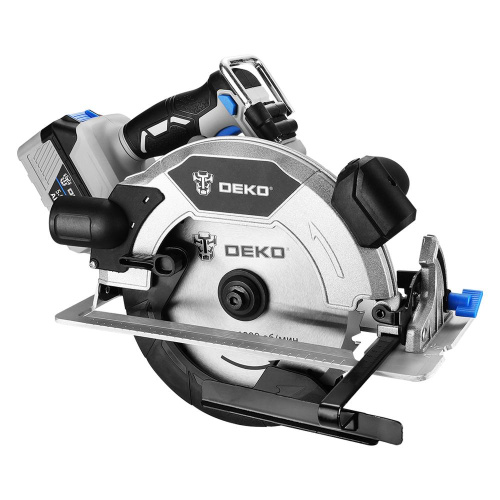 Дисковая (циркулярная) пила аккумуляторная DEKO CSDU20 PRO, 20В, 190мм, 1x5.0Ач купить в Москве с доставкой по всей России | ProtosMarket.ru