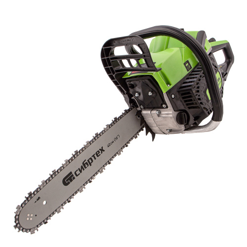 Пила цепная бензиновая БП-4540, 45 см3, шина 40 см, шаг 0.325, паз 1,5 мм, 64 звена Сибртех купить в Москве с доставкой по всей России | ProtosMarket.ru