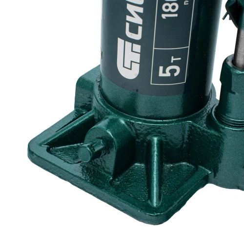 Домкрат гидравлический бутылочный, 5 т, 180-340 мм, в пласт. кейсе Сибртех купить в Москве с доставкой по всей России | ProtosMarket.ru