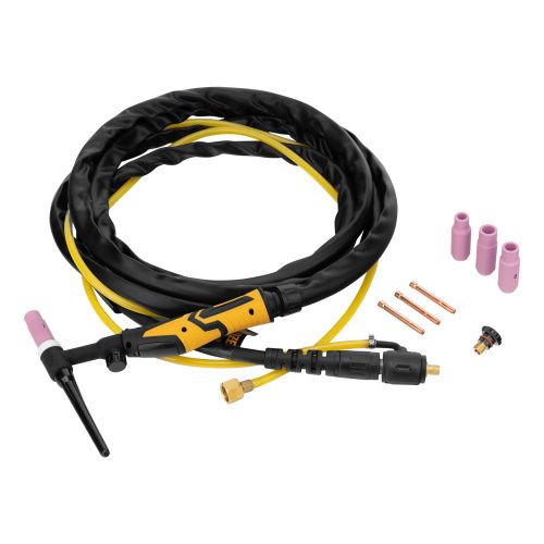 Горелка сварочная TIG WP17V, прямое подключение к баллону, 4 метра Denzel купить в Москве с доставкой по всей России | ProtosMarket.ru