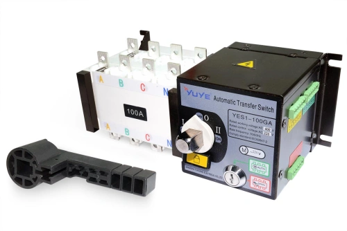 Реверсивный рубильник YES1-100GA/4P In100A по ценам производителя в Казани с доставкой по всей России