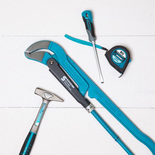 Ключ трубный рычажный 3, №4, цельнокованый, CrV, тип "S" Gross купить в Москве с доставкой по всей России | ProtosMarket.ru