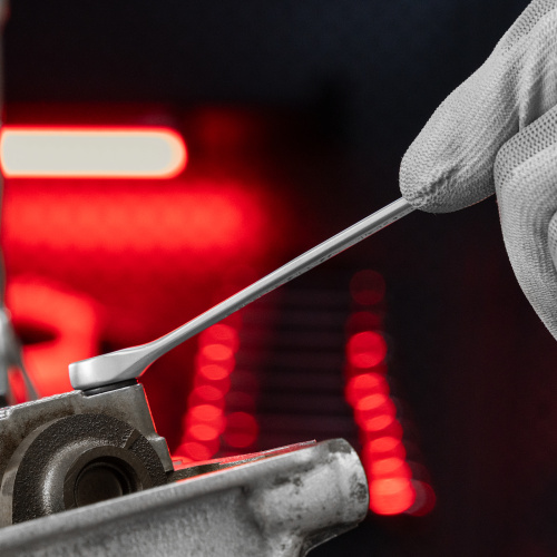 Набор ключей комбинированных, 6-22 мм, 12 шт, CrV, матовый хром Matrix купить в Москве с доставкой по всей России | ProtosMarket.ru