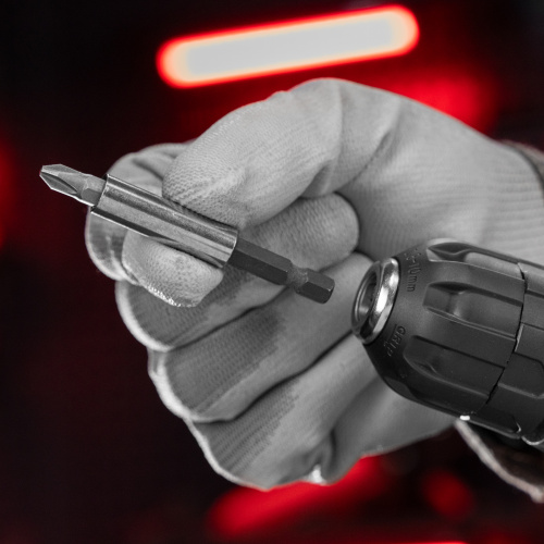 Набор бит, магнитный адаптер для бит, сталь 45Х, 7 предметов, пластиковый кейс Matrix купить в Москве с доставкой по всей России | ProtosMarket.ru