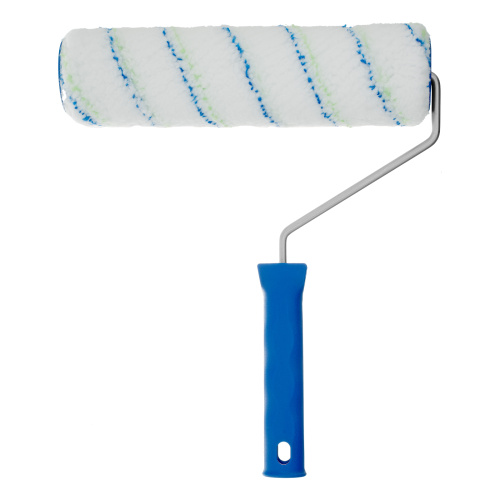 Валик "Водные краски", 250 мм, ворс 12 мм, D - 48 мм, D ручки - 6 мм, полиэстер Сибртех купить в Москве с доставкой по всей России | ProtosMarket.ru