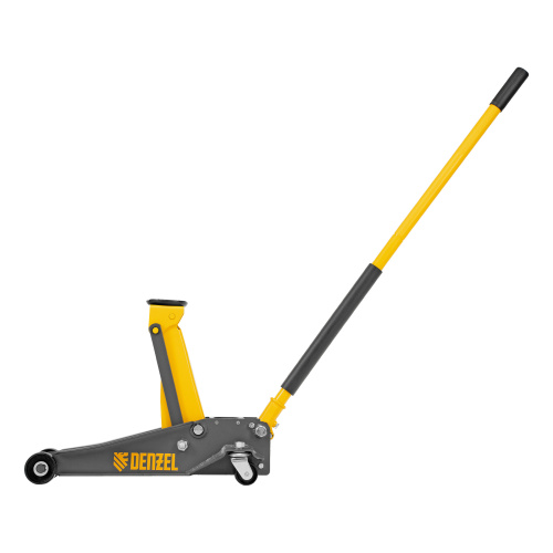 Домкрат гидравлический подкатной, 3 т, 125-470 мм, быстрый подъем, проф. Denzel по ценам производителя в Казани с доставкой по всей России