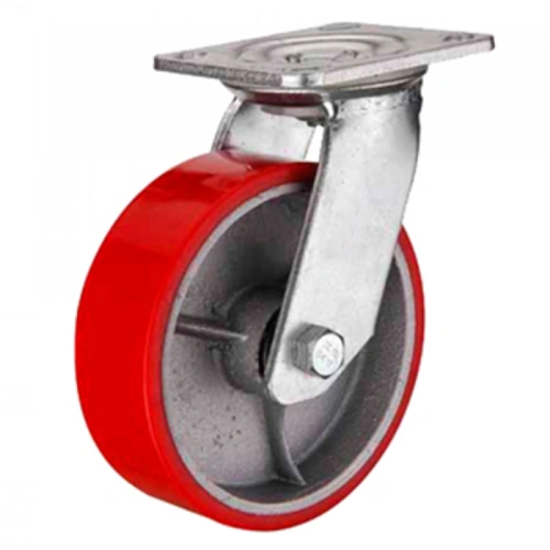 Колесо большегрузное поворотное SCp 931 75 мм полиуретановое (N) купить в Москве с доставкой по всей России | ProtosMarket.ru