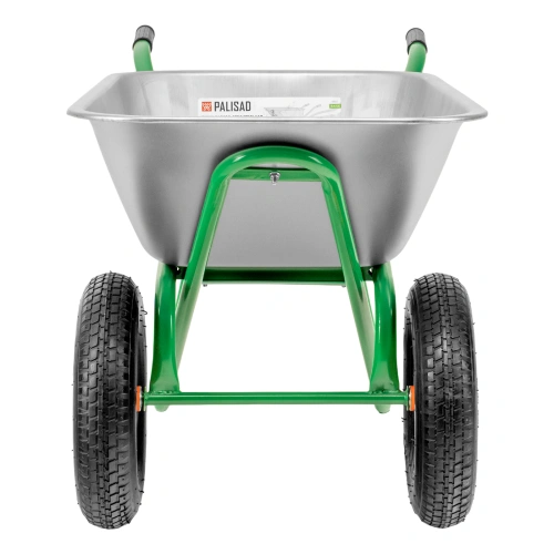Тачка садово-строительная, 2-х колесная, усиленная, грузоподъемность 320 кг, объем 100 л Palisad по ценам производителя в Казани с доставкой по всей России