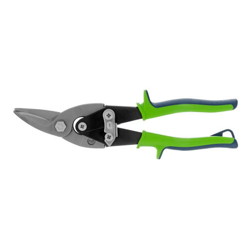 Ножницы по металлу, 250 мм, левый рез, сталь С55, двухкомпонентные рукоятки СИБРТЕХ купить в Москве с доставкой по всей России | ProtosMarket.ru