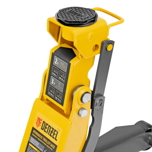 Домкрат гидравлический подкатной, 2/3 т, 98-770 мм, быстрый подъем, низ. подхват, проф, SUV Denzel по ценам производителя в Казани с доставкой по всей России