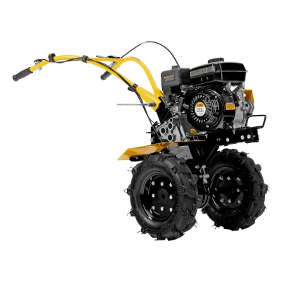 Мотоблок DPT-170, 7 л.с., ремен.сцеп, шир 85 см, глуб 35 см,фрез 3х3,ШОМ,скор 2В/1Н,кол 8" Denzel по ценам производителя в Казани с доставкой по всей России