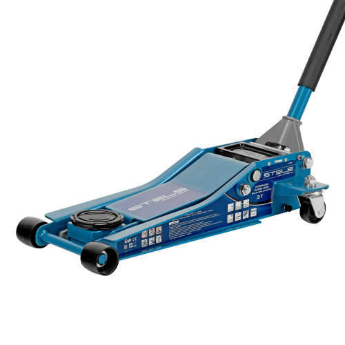 Домкрат гидравлический подкатной, быстрый подъем, 3т Low Profile Quick, 75-515 мм, профессиональный Stels купить в Москве с доставкой по всей России | ProtosMarket.ru