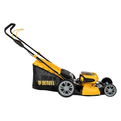 Газонокосилка аккумуляторная бесщеточная RLM450-36, Li-ion, 36 В, 4 Ач, 450 мм, травосборник 40 л Denzel купить в Москве с доставкой по всей России | ProtosMarket.ru