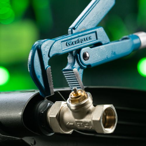 Ключ трубный рычажный №2, 1.5", литой, тип "L" Сибртех купить в Москве с доставкой по всей России | ProtosMarket.ru