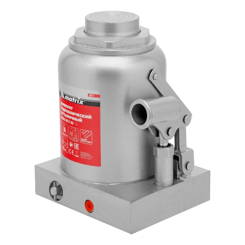 Домкрат гидравлический бутылочный, 30 т, h подъема 244-370 мм Matrix по ценам производителя в Казани с доставкой по всей России