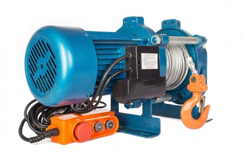 Лебедка электрическая  300/600 кг  70/35 м с канатом 220 В TOR KCD по ценам производителя в Казани с доставкой по всей России