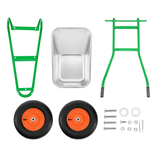 Тачка садово-строительная, 2-х колесная, усиленная, грузоподъемность 320 кг, объем 100 л Palisad по ценам производителя в Казани с доставкой по всей России