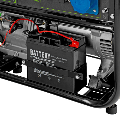 Генератор бензиновый БС-6500Э, 5.5 кВт, 230В, четырехтактный, 25 л, электростартер Сибртех купить в Москве с доставкой по всей России | ProtosMarket.ru