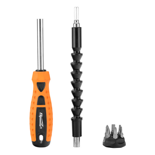 Отвертка телескопическая, набор бит, гибкий привод, 8 шт, Sparta купить в Москве с доставкой по всей России | ProtosMarket.ru