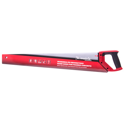 Ножовка по пенобетону, 700 мм, защитное покрытие, твердосплавные напайки на зубья, двухкомпонентная рукоятка Matrix купить в Москве с доставкой по всей России | ProtosMarket.ru