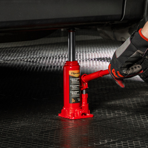 Домкрат гидравлический бутылочный, 3т, h подъема 180-340 мм Sparta купить в Москве с доставкой по всей России | ProtosMarket.ru