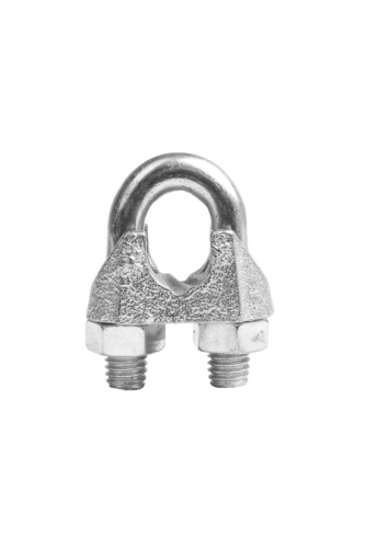 Зажим канатный TOR ф=14 мм DIN 741 (D) купить в Москве с доставкой по всей России | ProtosMarket.ru