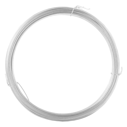 Проволока стальная 50 м, оцинкованная, термообработанная 1 мм Сибртех купить в Москве с доставкой по всей России | ProtosMarket.ru