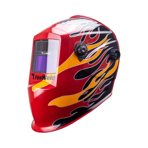 Маска сварщика КОРУНД-2 "огонь" (ф-р 7100V, пр-во FoxWeld/КНР),без коробки купить в Москве с доставкой по всей России | ProtosMarket.ru