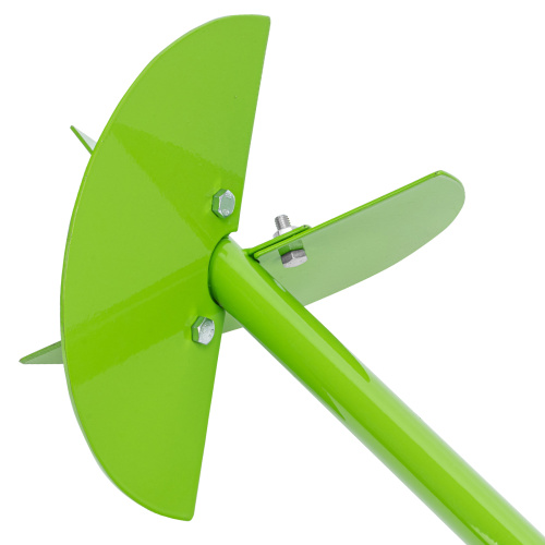 Бур лопастной со сменными ножами, 2110 мм, удлинитель, диаметр 150 мм, 200 мм, Сибртех купить в Москве с доставкой по всей России | ProtosMarket.ru