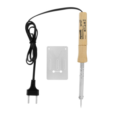 Паяльник с ручкой из дерева, 40 Вт, 220 В Sparta по ценам производителя в Казани с доставкой по всей России