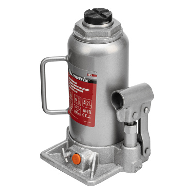 Домкрат гидравлический бутылочный, 12 т, h подъема 230-465 мм Matrix купить в Москве с доставкой по всей России | ProtosMarket.ru