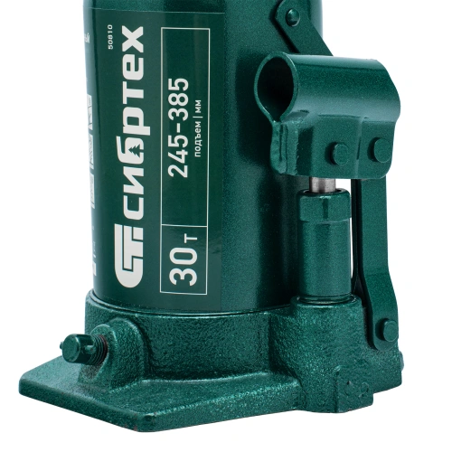 Домкрат гидравлический бутылочный, 30 т, 245-385 мм Сибртех купить в Москве с доставкой по всей России | ProtosMarket.ru