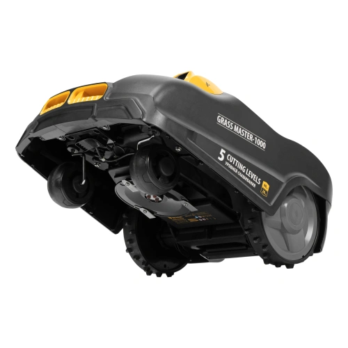 Робот-газонокосилка Grass Master 1000  1000м², 3Ач, 28V, LCD дисплей, Wi-Fi Denzel по ценам производителя в Казани с доставкой по всей России