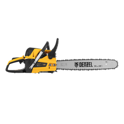 Пила цепная бензиновая DS-5820, шина 50 см, 58 см3, 3.6 л.с, шаг 0,325, паз 1,5 мм, 76 звеньев Denzel купить в Москве с доставкой по всей России | ProtosMarket.ru