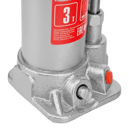 Домкрат гидравлический бутылочный, 3 т, высота подъема 194-372 мм, в пластиковый кейсе Matrix по ценам производителя в Казани с доставкой по всей России