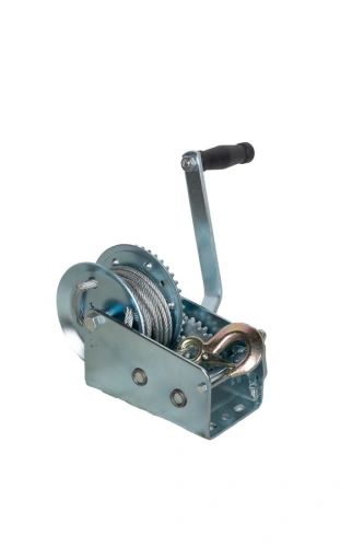 Лебедка ручная барабанная с тросом  900кг  10м оцинкованная TOR FD по ценам производителя в Казани с доставкой по всей России