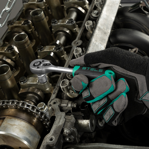 Набор инструментов, 1/4", CrV, пластиковый кейс 29 предметов Stels купить в Москве с доставкой по всей России | ProtosMarket.ru