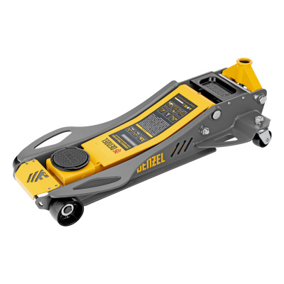 Домкрат гидравлический подкатной, 3,8 т, 110-580 мм, быстрый подъем, низкий подхват, проф. Denzel по ценам производителя в Казани с доставкой по всей России