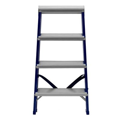 Стремянка двусторонняя 4 ступени, стальная, Сибртех купить в Москве с доставкой по всей России | ProtosMarket.ru