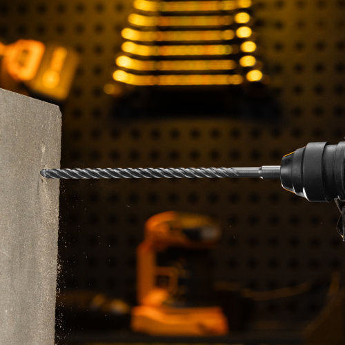 Бур по бетону, цельная крестовая пластина, 10x315 мм, SDS PLUS Denzel по ценам производителя в Казани с доставкой по всей России