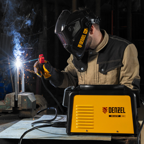 Аппарат инвертор. дуговой сварки SDM-220 Top, 220 А, ПВ 60% кейс Denzel по ценам производителя в Казани с доставкой по всей России