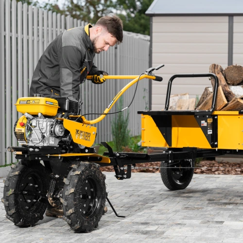 Мотоблок DPT-370S, 7 л.с., ремен.сцеп, фрез 3х4, ШОМ, передачи 3В/1Н Denzel по ценам производителя в Казани с доставкой по всей России