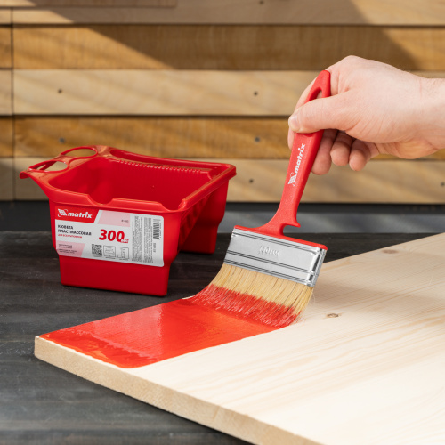 Кювета пластмассовая для кистей и мини-валиков, ручная, многофункциональная, 210 х 180 х 90 мм Matrix купить в Москве с доставкой по всей России | ProtosMarket.ru