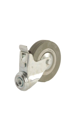 Колесо аппаратное поворотное SChgb 55 120 мм под болт с тормозом (F) купить в Москве с доставкой по всей России | ProtosMarket.ru