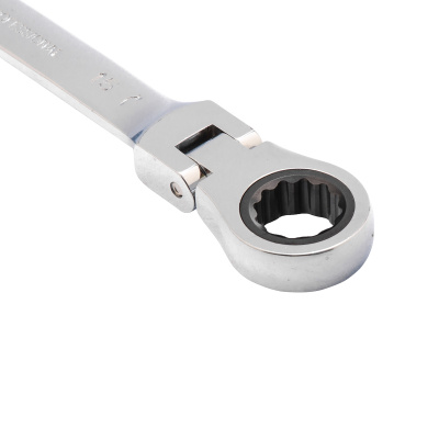 Ключ комбинированный трещоточный, 15 мм, CrV, шарнирный, зеркальный хром Matrix купить в Москве с доставкой по всей России | ProtosMarket.ru