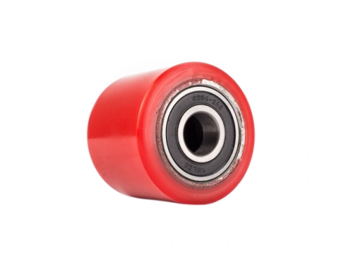 Колесо полиуретан 80х60 мм с подшипником для тележек гидравлических купить в Москве с доставкой по всей России | ProtosMarket.ru