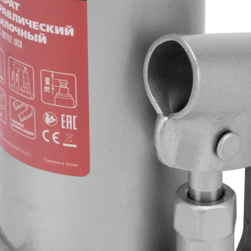 Домкрат гидравлический бутылочный, 6 т, h подъема 216-413 мм, в пластиковом кейсе Matrix купить в Москве с доставкой по всей России | ProtosMarket.ru